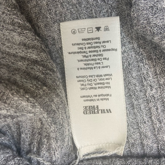 Wilfred free knit dress heather gray - Picture 9 of 13